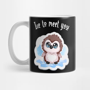 Ice to Meet You Penguin Mug